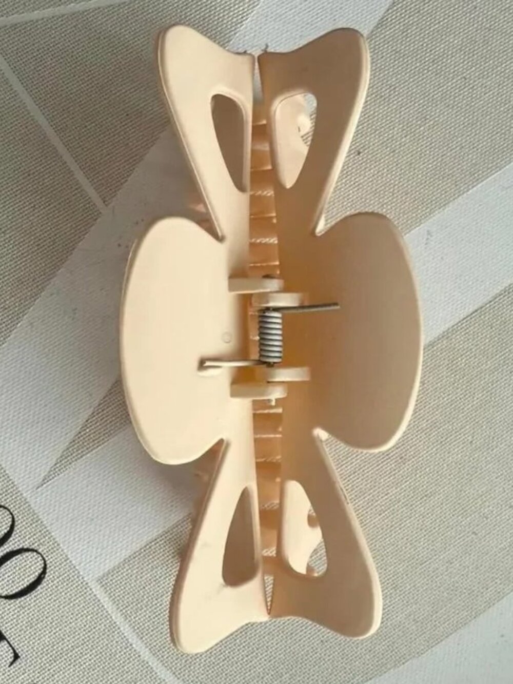 Jumbo Brown Extra-Large Hair Claw Clip 4.5"